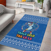 Brainrot Tralalero Tralala Shark Area Rug Christmas Funny - Wonder Print Shop