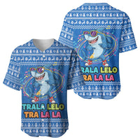 Brainrot Tralalero Tralala Shark Baseball Jersey Christmas Funny - Wonder Print Shop