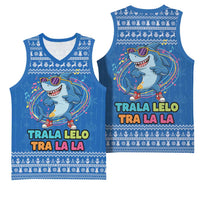Brainrot Tralalero Tralala Shark Basketball Jersey Christmas Funny - Wonder Print Shop