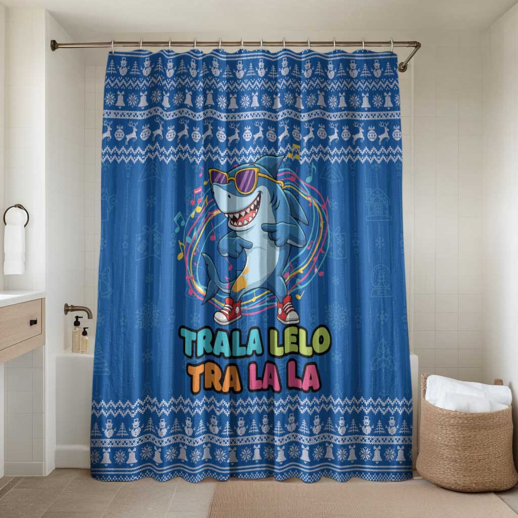 Brainrot Tralalero Tralala Shark Bathroom Set Christmas Funny - Wonder Print Shop