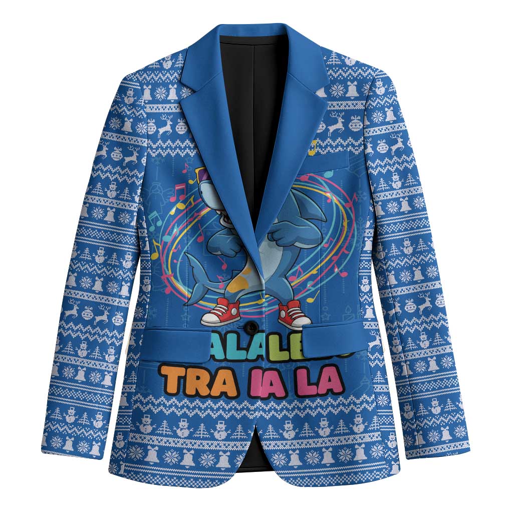 Brainrot Tralalero Tralala Shark Blazer Christmas Funny - Wonder Print Shop