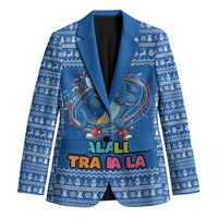 Brainrot Tralalero Tralala Shark Blazer Christmas Funny - Wonder Print Shop