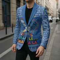Brainrot Tralalero Tralala Shark Blazer Christmas Funny - Wonder Print Shop