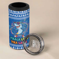 Brainrot Tralalero Tralala Shark 4 in 1 Can Cooler Tumbler Christmas Funny - Wonder Print Shop
