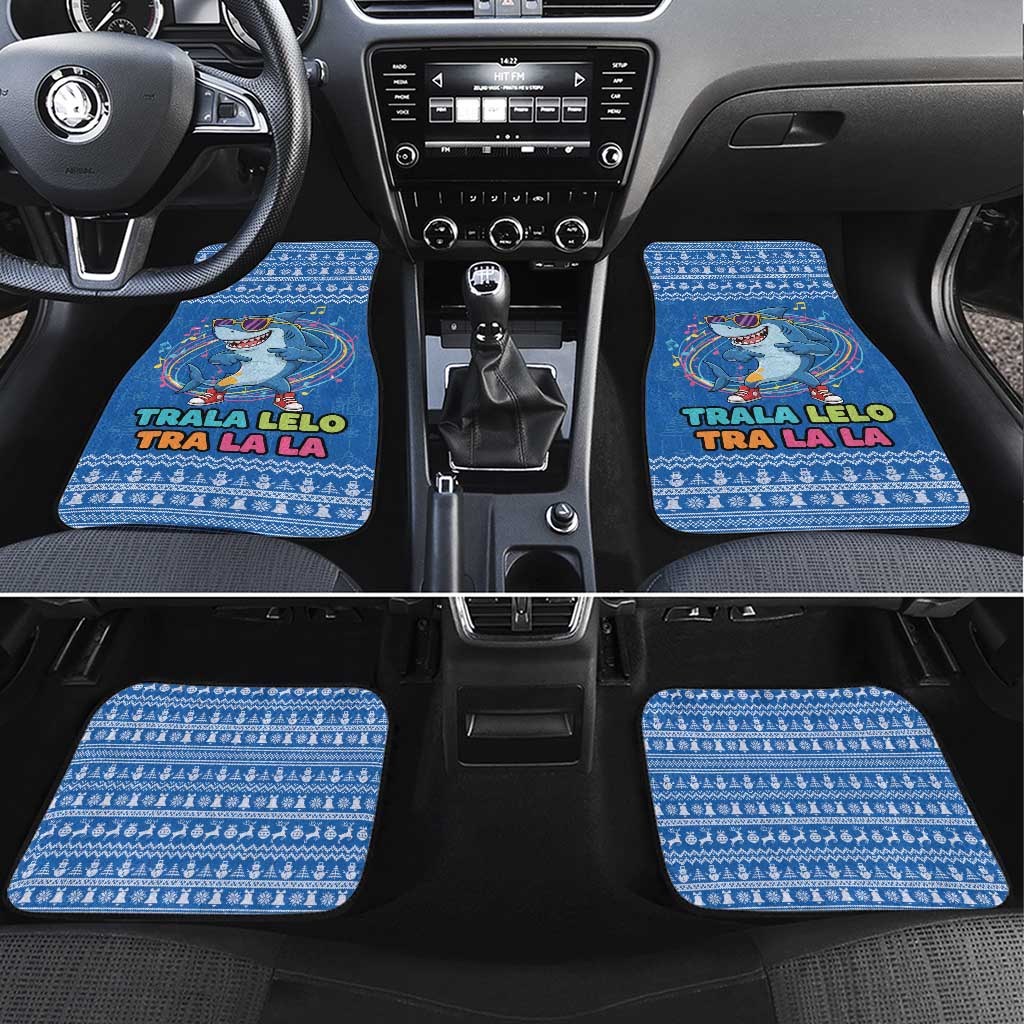 Brainrot Tralalero Tralala Shark Car Mats Christmas Funny - Wonder Print Shop