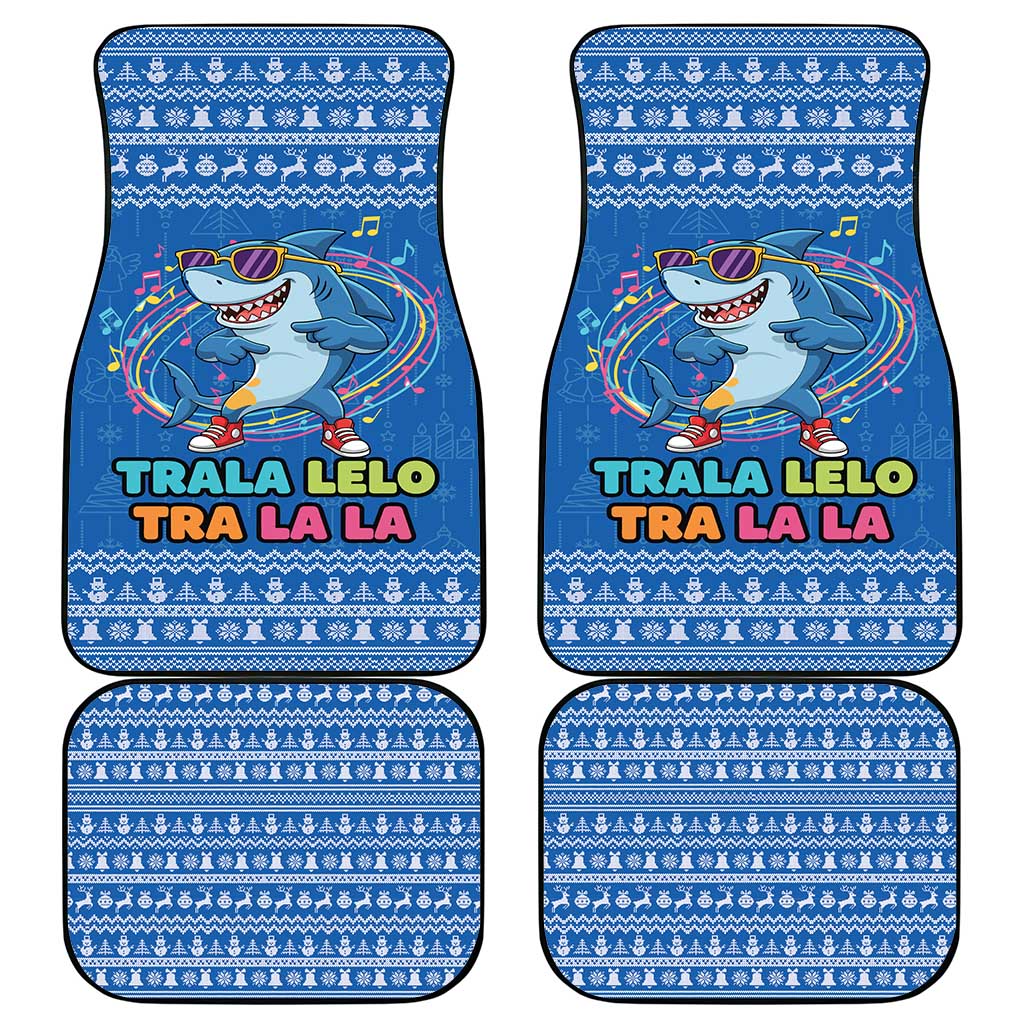 Brainrot Tralalero Tralala Shark Car Mats Christmas Funny - Wonder Print Shop