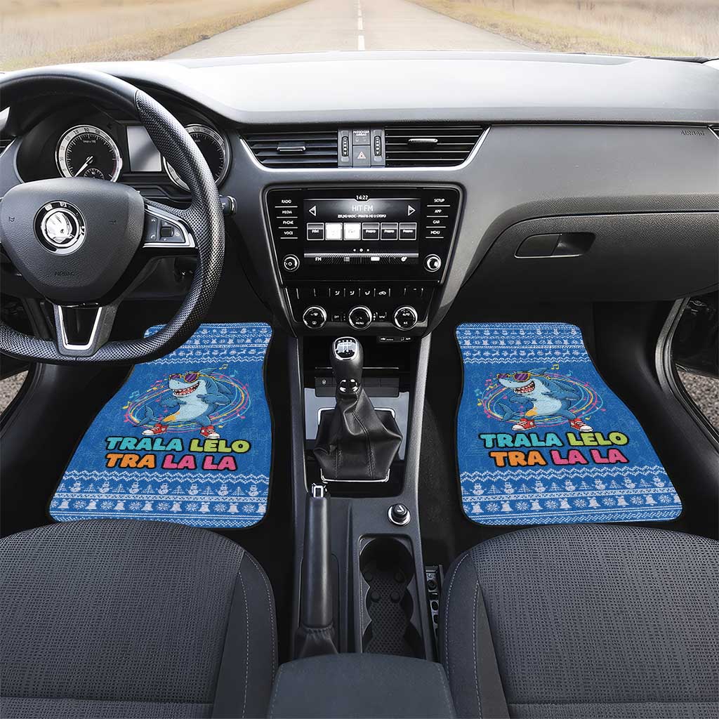 Brainrot Tralalero Tralala Shark Car Mats Christmas Funny - Wonder Print Shop