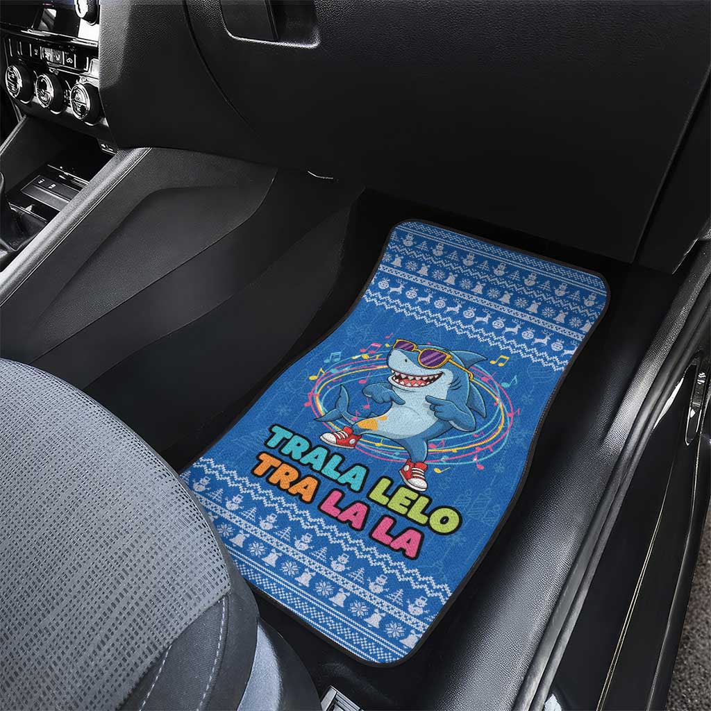 Brainrot Tralalero Tralala Shark Car Mats Christmas Funny - Wonder Print Shop