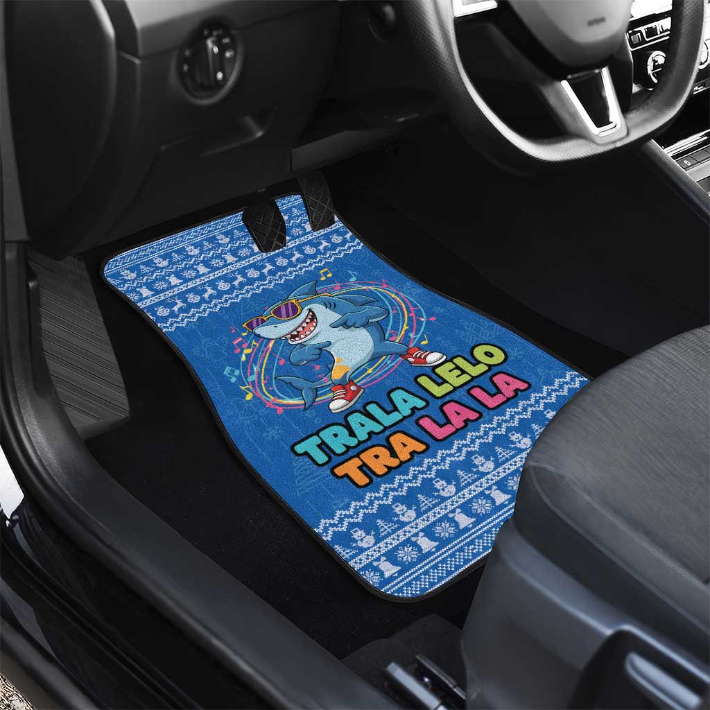 Brainrot Tralalero Tralala Shark Car Mats Christmas Funny - Wonder Print Shop