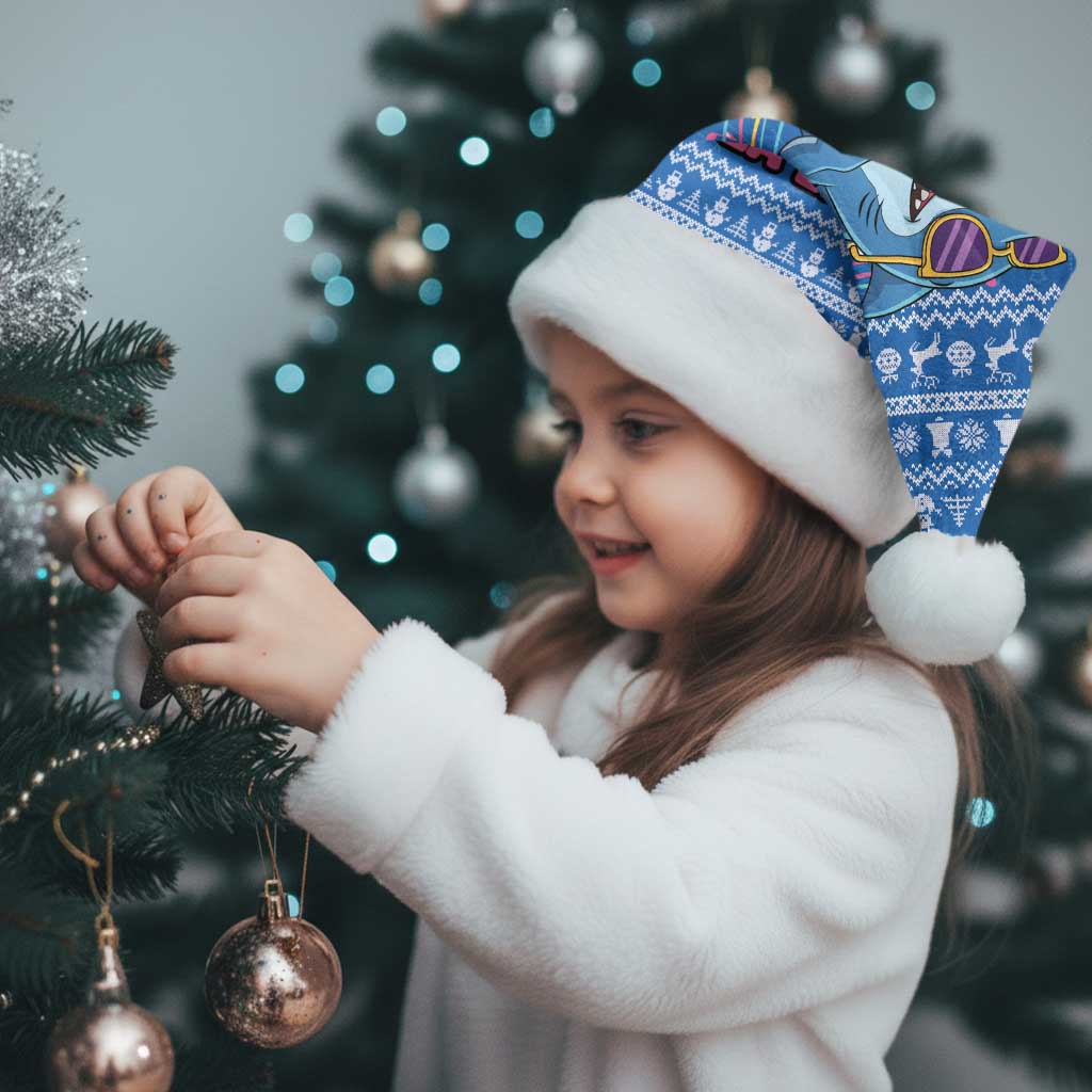 Brainrot Tralalero Tralala Shark Christmas Santa Hat Christmas Funny - Wonder Print Shop