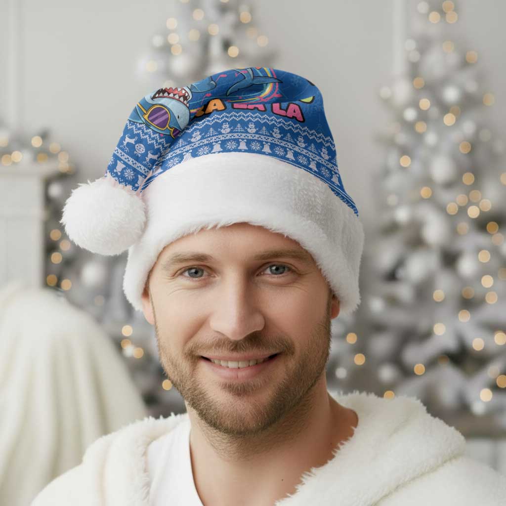 Brainrot Tralalero Tralala Shark Christmas Santa Hat Christmas Funny - Wonder Print Shop