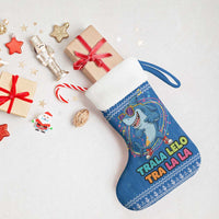 Brainrot Tralalero Tralala Shark Christmas Stocking Christmas Funny - Wonder Print Shop