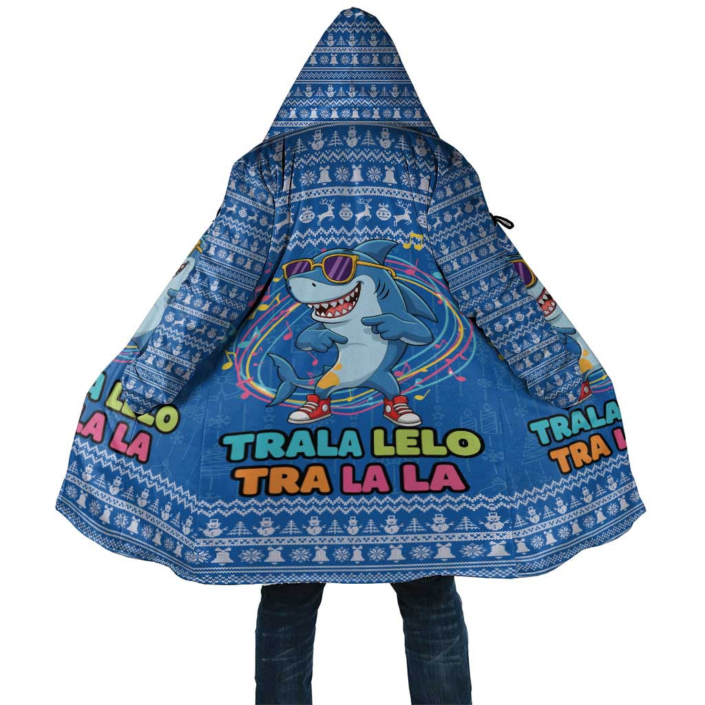 Brainrot Tralalero Tralala Shark Cloak Christmas Funny - Wonder Print Shop