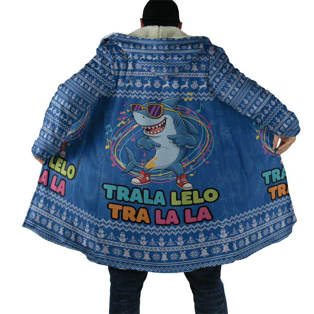 Brainrot Tralalero Tralala Shark Cloak Christmas Funny - Wonder Print Shop