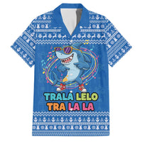 Brainrot Tralalero Tralala Shark Family Matching Tank Maxi Dress and Hawaiian Shirt Christmas Funny - Wonder Print Shop