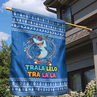 Brainrot Tralalero Tralala Shark Garden Flag Christmas Funny - Wonder Print Shop