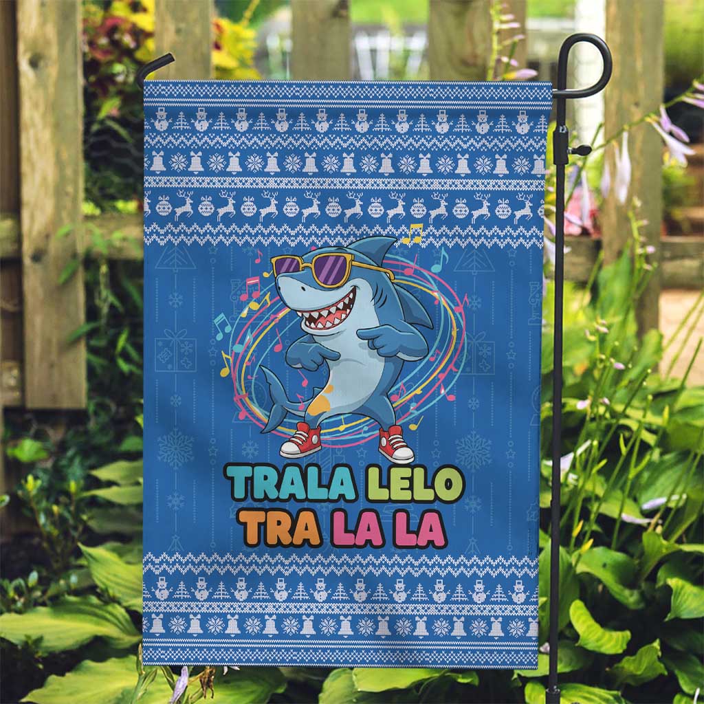 Brainrot Tralalero Tralala Shark Garden Flag Christmas Funny - Wonder Print Shop