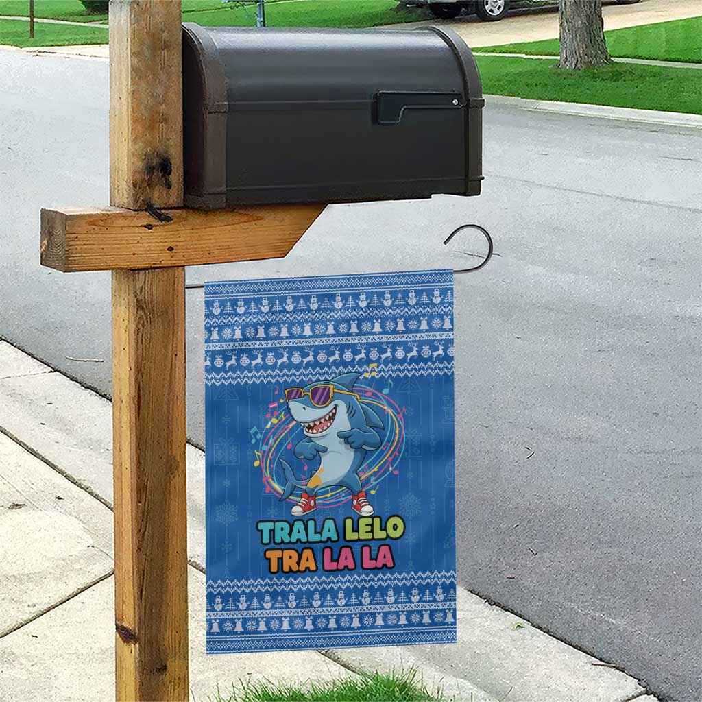 Brainrot Tralalero Tralala Shark Garden Flag Christmas Funny - Wonder Print Shop