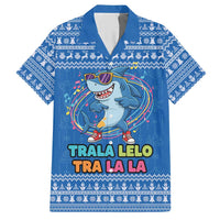 Brainrot Tralalero Tralala Shark Hawaiian Shirt Christmas Funny - Wonder Print Shop