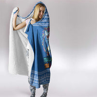 Brainrot Tralalero Tralala Shark Hooded Blanket Christmas Funny - Wonder Print Shop