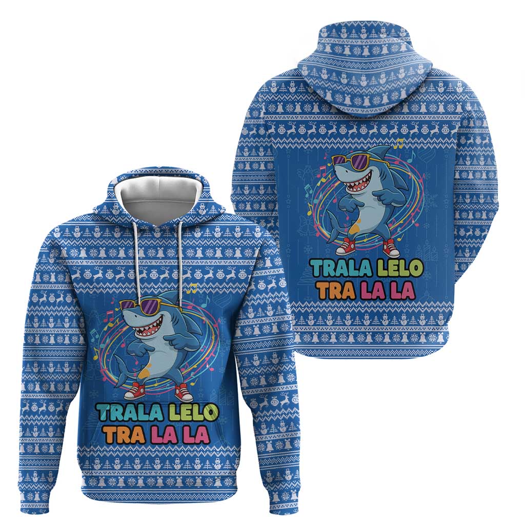 Brainrot Tralalero Tralala Shark Hoodie Christmas Funny - Wonder Print Shop