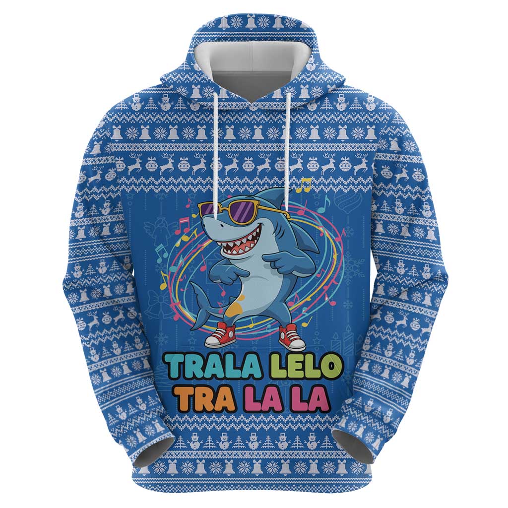 Brainrot Tralalero Tralala Shark Hoodie Christmas Funny - Wonder Print Shop