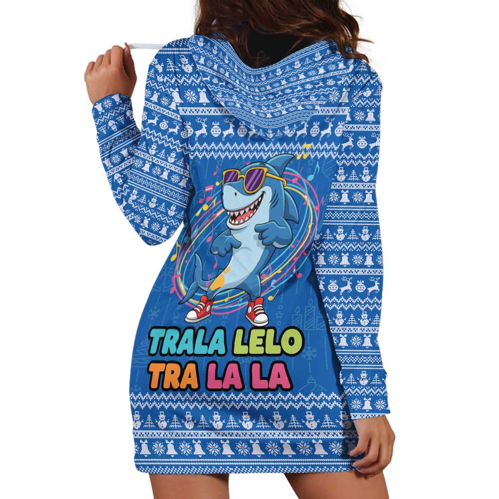 Brainrot Tralalero Tralala Shark Hoodie Dress Christmas Funny - Wonder Print Shop