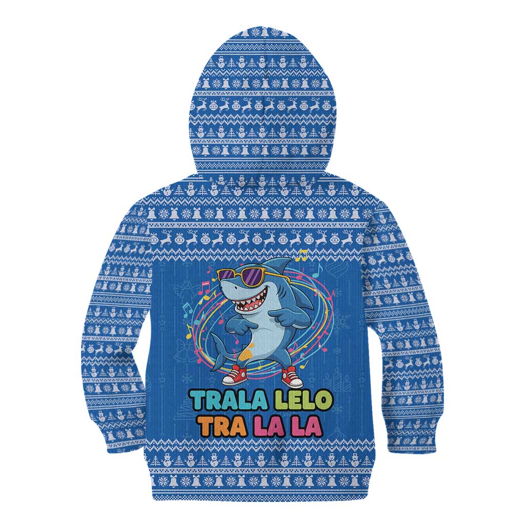 Brainrot Tralalero Tralala Shark Kid Hoodie Christmas Funny - Wonder Print Shop