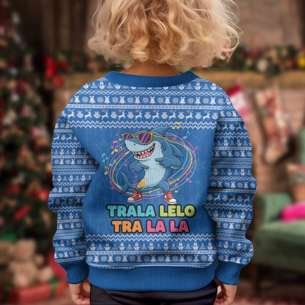 Brainrot Tralalero Tralala Shark Kid Ugly Christmas Sweater Christmas Funny - Wonder Print Shop