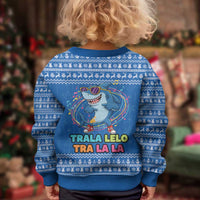 Brainrot Tralalero Tralala Shark Kid Ugly Christmas Sweater Christmas Funny - Wonder Print Shop
