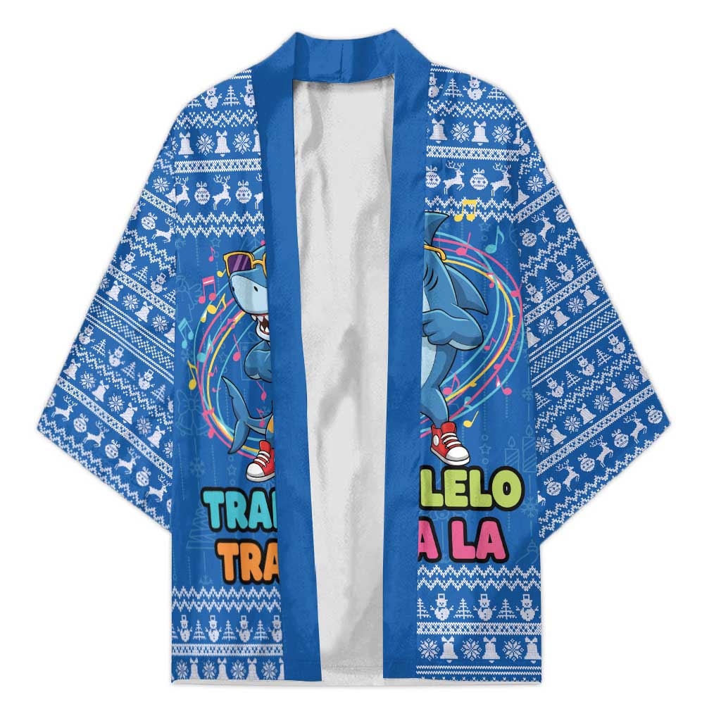 Brainrot Tralalero Tralala Shark Kimono Christmas Funny - Wonder Print Shop