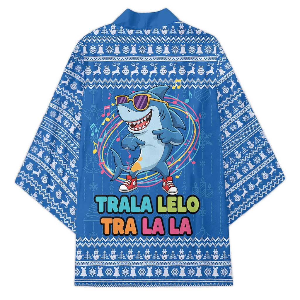 Brainrot Tralalero Tralala Shark Kimono Christmas Funny - Wonder Print Shop