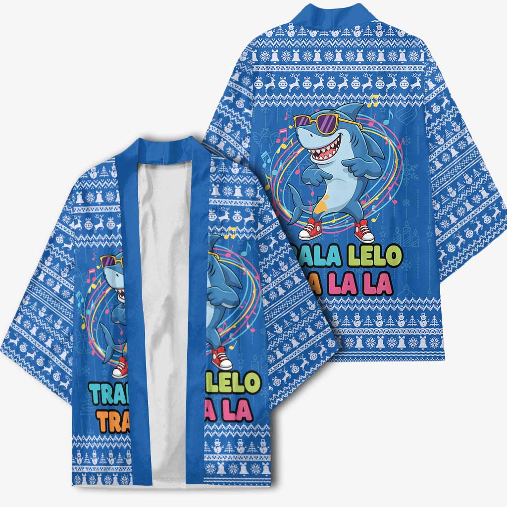 Brainrot Tralalero Tralala Shark Kimono Christmas Funny - Wonder Print Shop