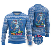 Brainrot Tralalero Tralala Shark Ugly Christmas Sweater Christmas Funny - Wonder Print Shop