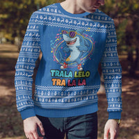 Brainrot Tralalero Tralala Shark Ugly Christmas Sweater Christmas Funny - Wonder Print Shop