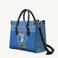 Brainrot Tralalero Tralala Shark Leather Bag Christmas Funny - Wonder Print Shop
