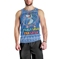 Brainrot Tralalero Tralala Shark Men Tank Top Christmas Funny - Wonder Print Shop