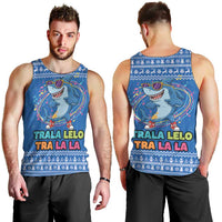 Brainrot Tralalero Tralala Shark Men Tank Top Christmas Funny - Wonder Print Shop
