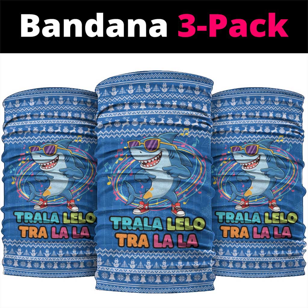 Brainrot Tralalero Tralala Shark Neck Gaiter Christmas Funny - Wonder Print Shop