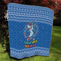 Brainrot Tralalero Tralala Shark Quilt Christmas Funny - Wonder Print Shop