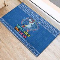 Brainrot Tralalero Tralala Shark Rubber Doormat Christmas Funny - Wonder Print Shop