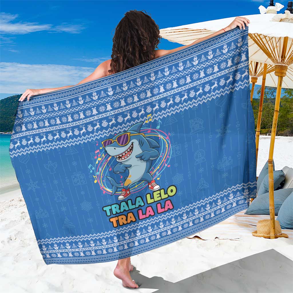 Brainrot Tralalero Tralala Shark Sarong Christmas Funny - Wonder Print Shop