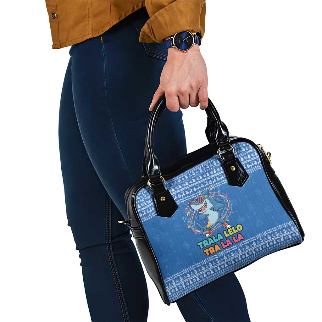 Brainrot Tralalero Tralala Shark Shoulder Handbag Christmas Funny - Wonder Print Shop