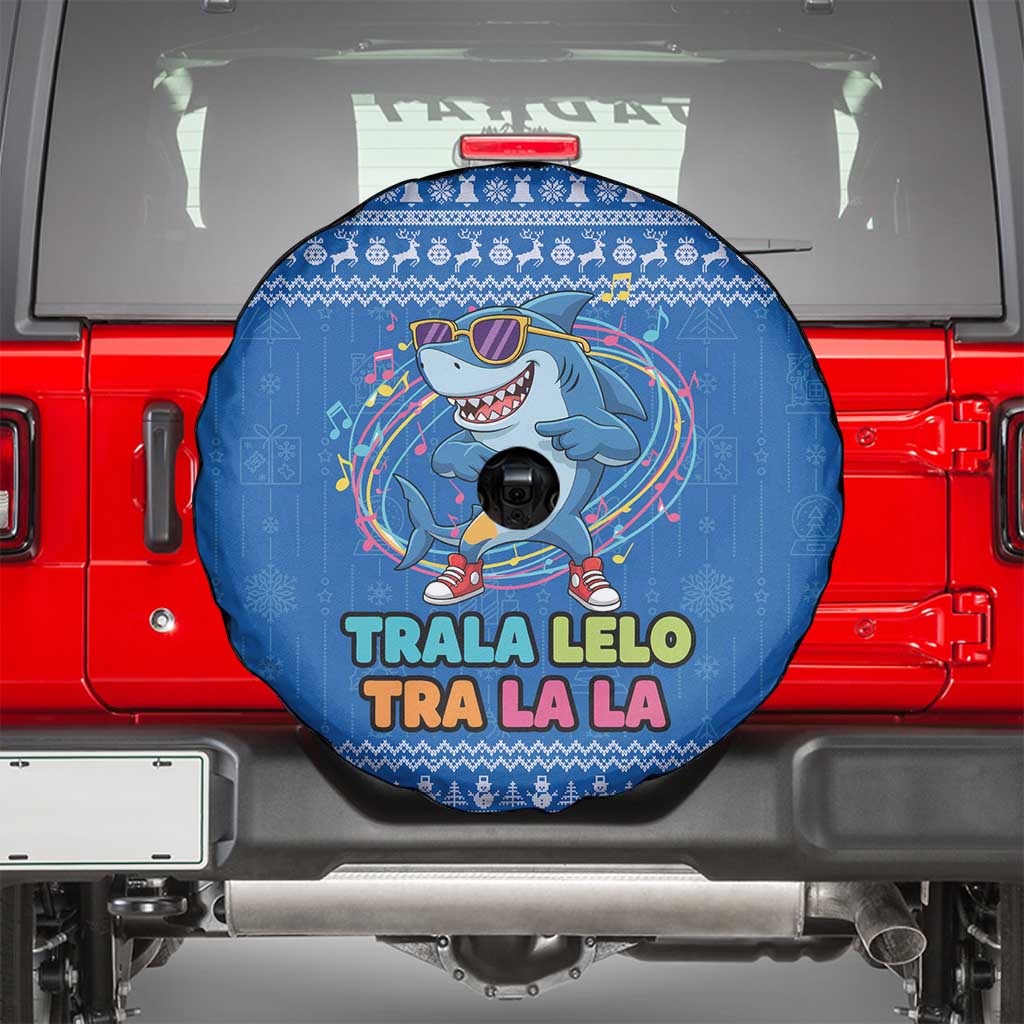 Brainrot Tralalero Tralala Shark Spare Tire Cover Christmas Funny - Wonder Print Shop