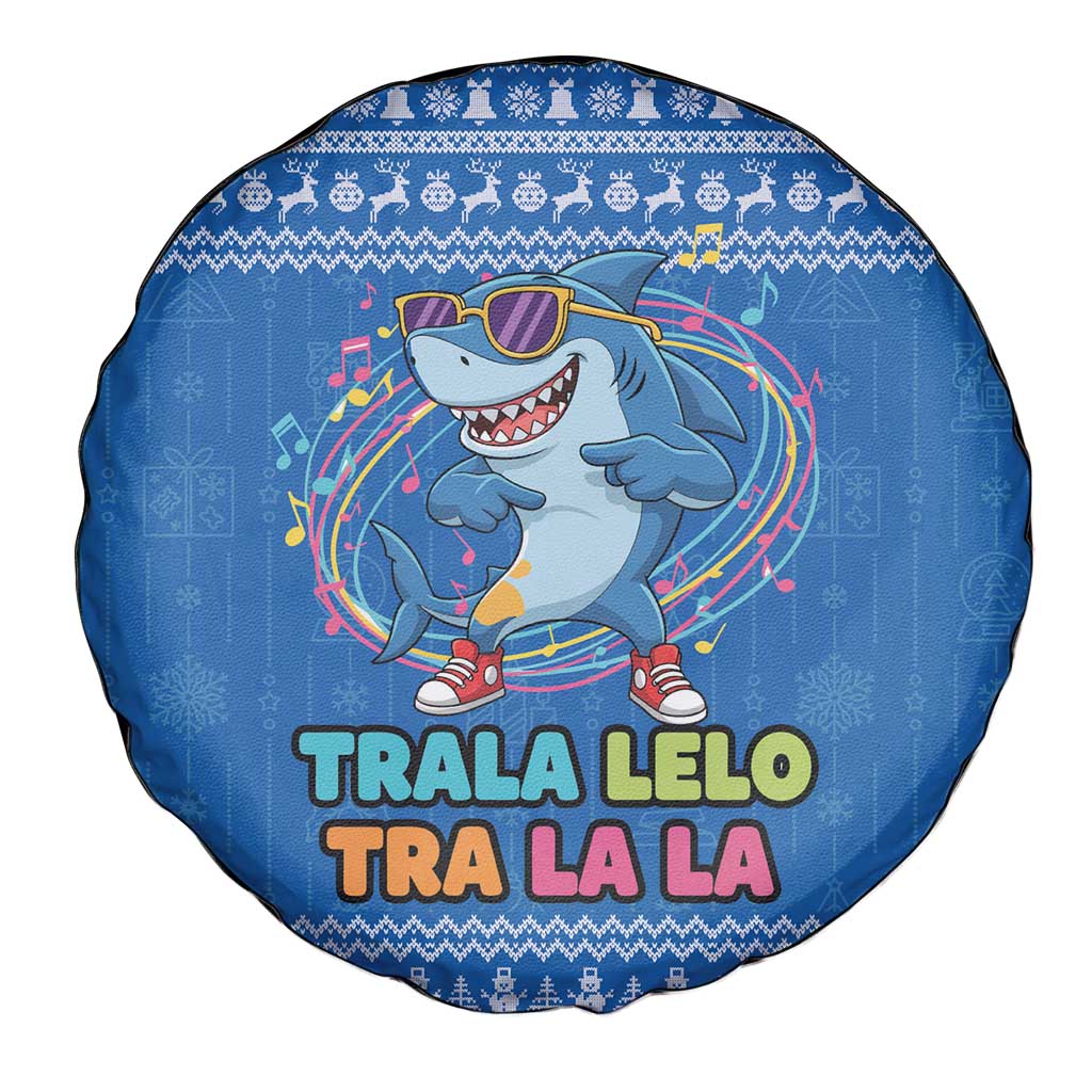 Brainrot Tralalero Tralala Shark Spare Tire Cover Christmas Funny - Wonder Print Shop