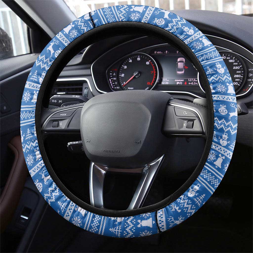 Brainrot Tralalero Tralala Shark Steering Wheel Cover Christmas Funny - Wonder Print Shop