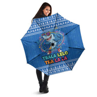 Brainrot Tralalero Tralala Shark Umbrella Christmas Funny - Wonder Print Shop