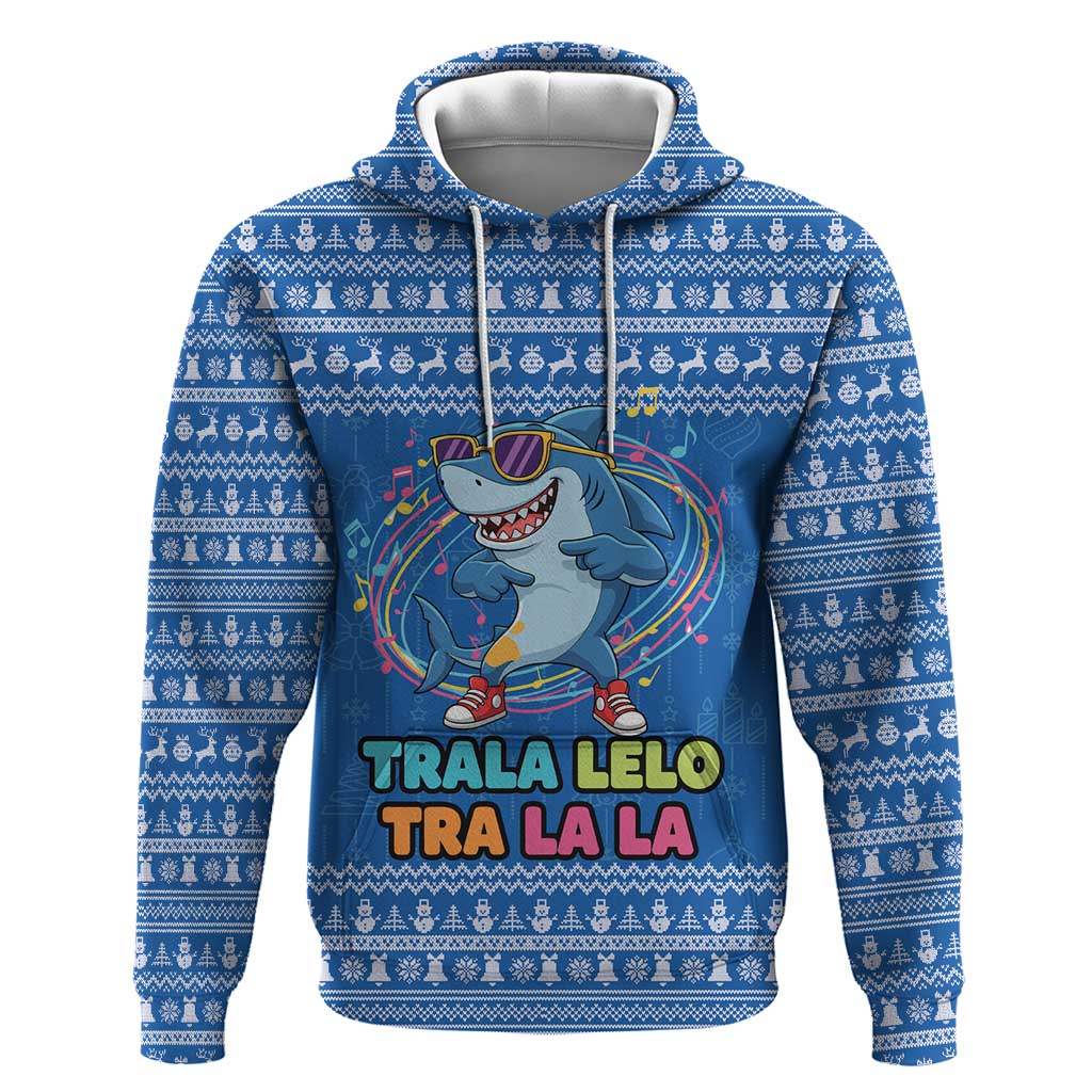 Brainrot Tralalero Tralala Shark Zip Hoodie Christmas Funny - Wonder Print Shop