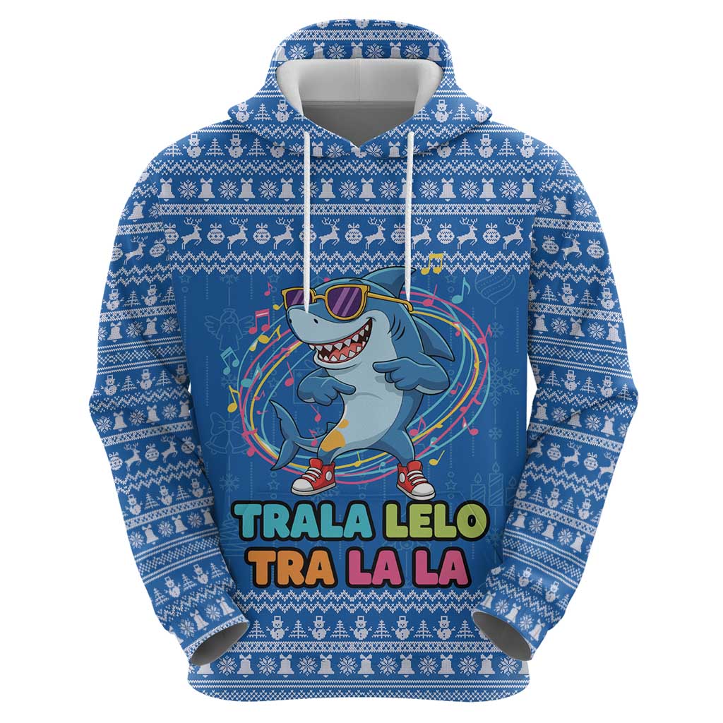 Brainrot Tralalero Tralala Shark Zip Hoodie Christmas Funny - Wonder Print Shop