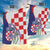 Croatia Hrvatska Checkerboard Garden Flag Coat Of Arms With Iris Croatica